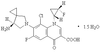 西他沙星水合物 Sitafloxacin hydrate 163253-35-8