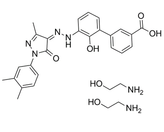 艾曲波帕乙醇胺盐 496775-62-3
