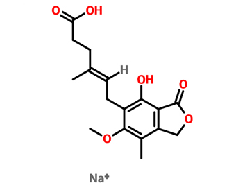 霉酚酸钠 Mycophenolate Sodium 37415-62-6