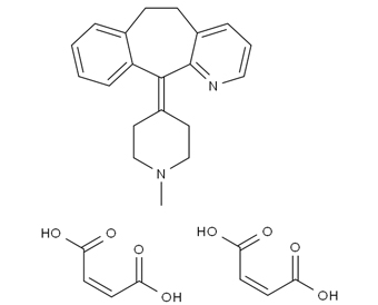 马来酸阿扎他定 azatadine maleate 3978-86-7