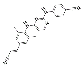 利匹韦林 Rilpivirine 500287-72-9