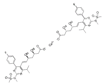 瑞舒伐他汀钙 Rosuvastatin Calcium 147098-20-2