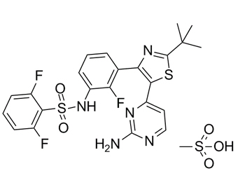 达帕菲尼甲磺酸盐 Dabrafenib Mesylate 1195768-06-9
