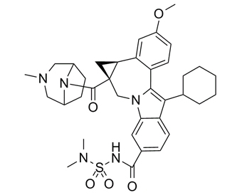 BMS-791325 Beclabuvir C36H45N5O5S