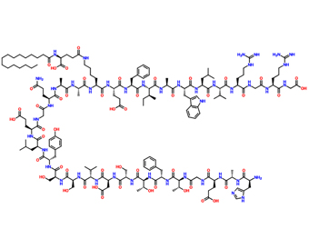 利拉鲁肽 Liraglutide 204656-20-2