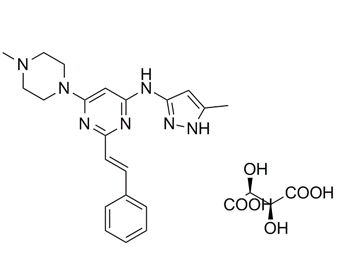 ENMD-2076 Tartrate 1291074-87-7