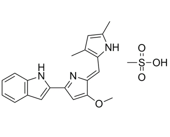 奥巴克拉甲磺酸盐 Obatoclax Mesylate 803712-79-0