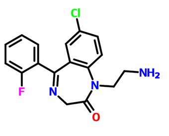 二去乙基氟西泮 Didesethylflurazepam 17617-59-3