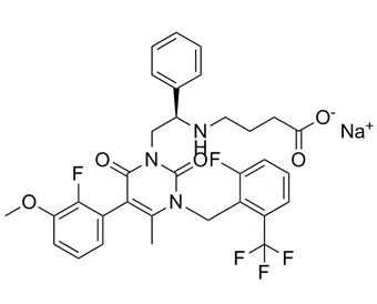 噁拉戈利钠 Elagolix Sodium 832720-36-2