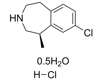 半水绿卡色林盐酸盐 Lorcaserin hydrochloride hemihydrate 856681-05-5