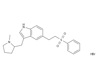 依来曲普坦氢溴酸盐 Eletriptan hydrobromide 177834-92-3