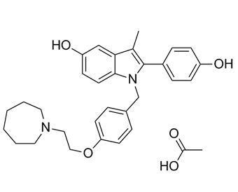 醋酸巴多昔芬 Bazedoxifene acetate 198481-33-3