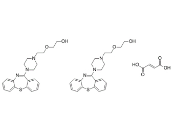 富马酸喹硫平 Quetiapine fumarate 111974-72-2