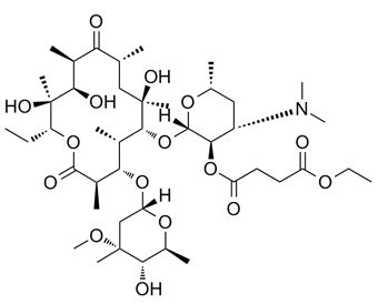 琥乙红霉素 Erythromycin Ethylsuccinate 1264-62-6