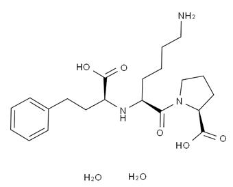 赖诺普利二水合物 Lisinopril hydrate 83915-83-7