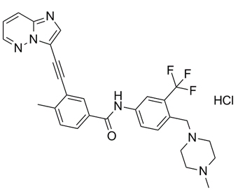 帕纳替尼盐酸盐 Ponatinib HCL 1114544-31-8