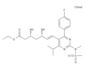 瑞舒伐他汀乙酯 Rosuvastatin ethyl ester 851443-04-4