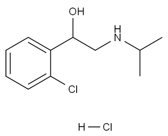 盐酸氯丙那林 Clorprenaline hydrochloride 6933-90-0