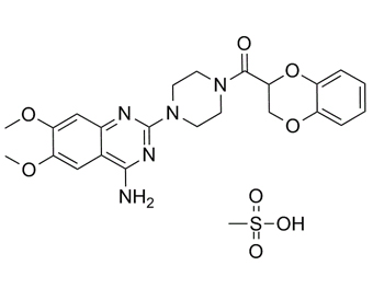 甲磺酸多沙唑嗪 Doxazosin mesylate 77883-43-3