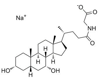 甘氨鹅脱氧胆酸钠 Glycochenodeoxycholic acid sodium salt 16564-43-5