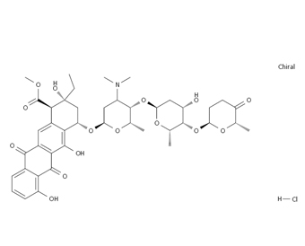 阿柔比星盐酸盐 Aclarubicin hydrochloride 75443-99-1