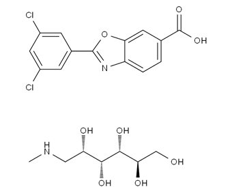 他发米帝司甲葡胺 Tafamidis meglumine 951395-08-7