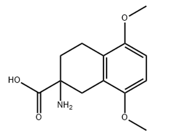 2-氨基-1,2,3,4-四氢-5,8-二甲氧基-2-萘甲酸 99907-84-3