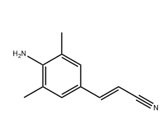 (E)-3-(4-氨基-3,5-二甲基苯基)丙烯腈 500292-94-4