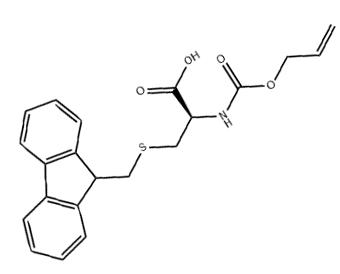 S-(9H-芴-9-基甲基)-N-[(2-丙烯-1-基氧基)羰基]-L-半胱氨酸 182201-77-0