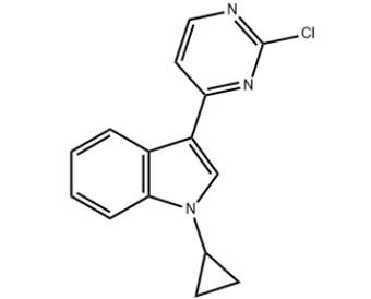 3-(2-氯嘧啶-4-基)-1-环丙基-1H-吲哚 1899922-76-9